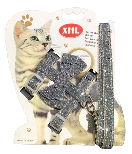 PECHERA PARA GATO MOÑO CON BRILLOS