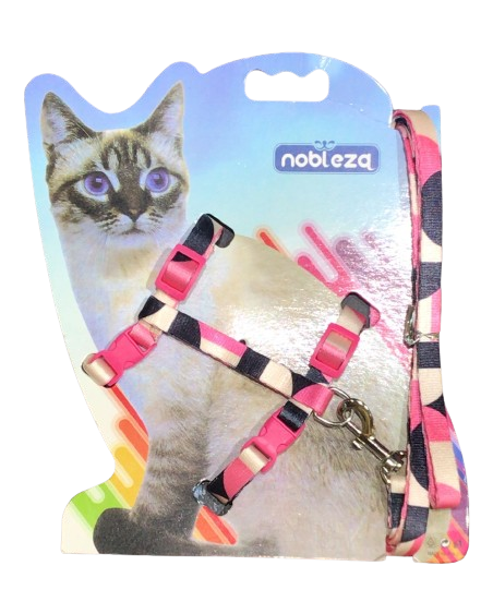 PECHERA PARA GATO MULTICOLOR CHICA