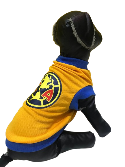 PLAYERA PARA MASCOTA EQUIPO DE FUTBOL AMÉRICA