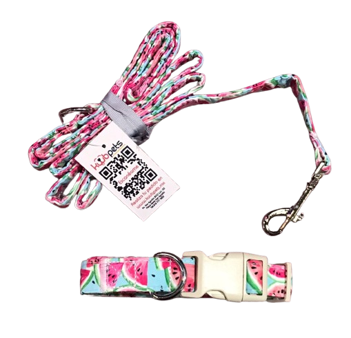 COLLAR CON CORREA ESTAMPADO