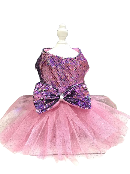 VESTIDO LENTEJUELAS TIPO PRINCESA