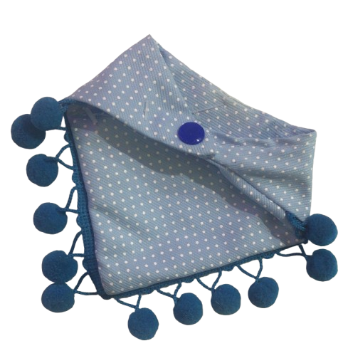 BANDANA HAPPY BIRTHDAY AZUL