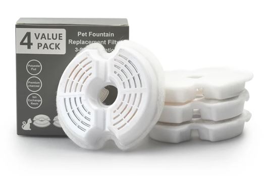 FILTRO PARA BEBEDERO 4 PIEZAS