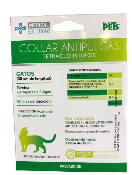 Collar Antipulgas para Gatos Medical Solutions