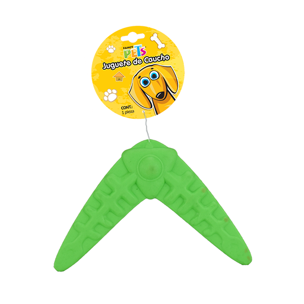 JUGUETE CON PICOS EN FORMA DE BOOMERANG
