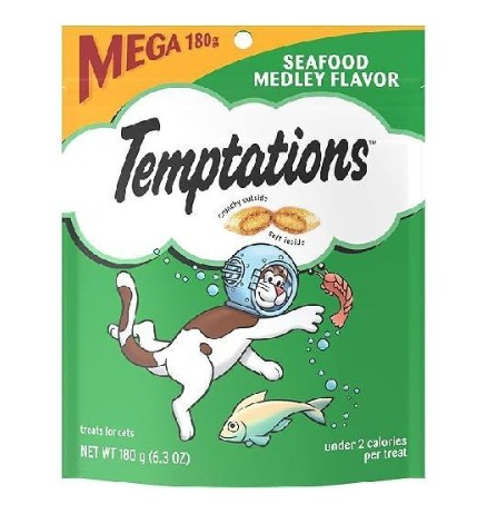 MEGA TEMPTATIONS MARISCOS/SEAFOOD 180 GR