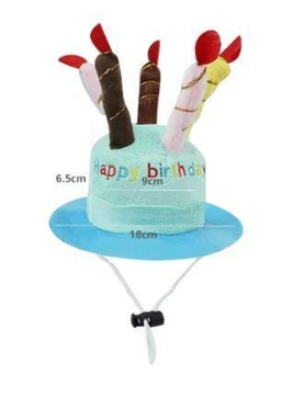 SOMBRERO PAAR CUMPLEAÑOS AJUSTABLE PASTEL HAPPY BIRTHDAY