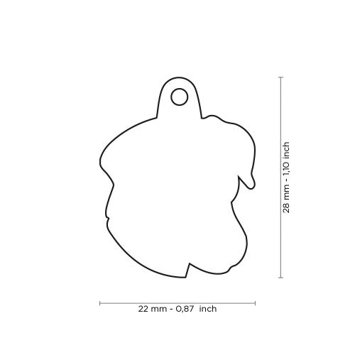 Placa de Identificación Jack Russell