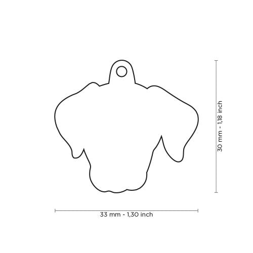 Placa de Identificación Labrador