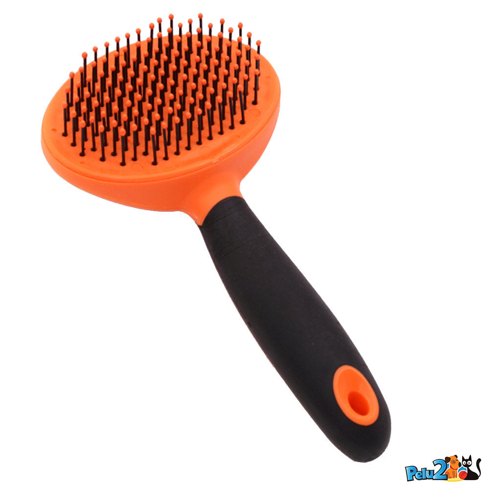 Cepillo con puntas redondas de nylon