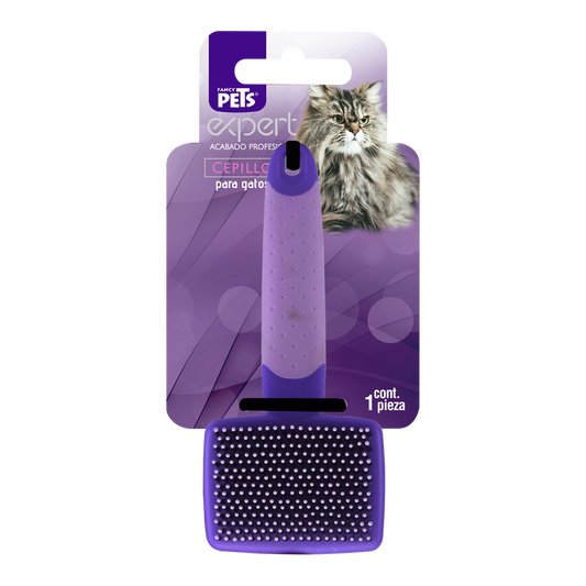 Cepillo p/gato con Puntas Redondas