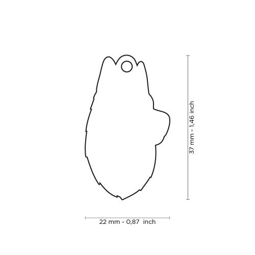 Placa de Identificación Husky  Siberiano