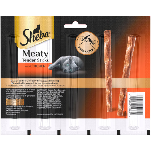 Premio para Gato varita sabor salmon 5 pzs Sheba