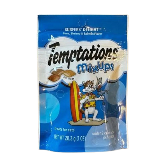 Premio para Gato Temptations Mixups 28.3 grs Sabor Atun, Salmon y Camaron