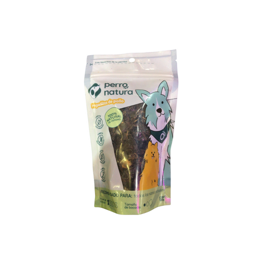PERRO NATURA HIGADITOS DE POLLO 120G