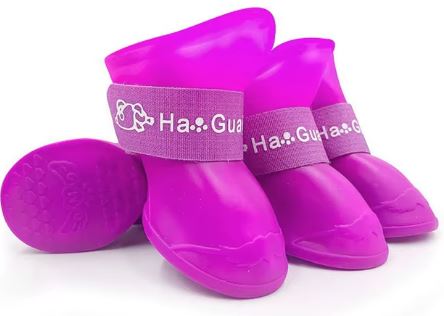BOTAS DE LLUVIA PARA PERRO