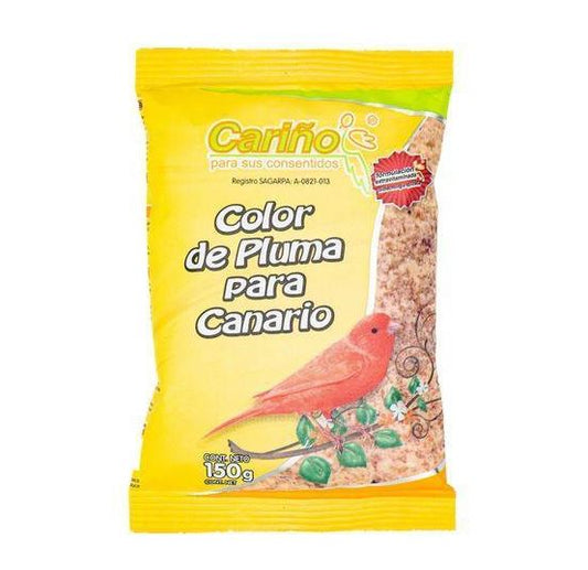 ALIMENTO COLOR DE PLUMA PARA CANARIO