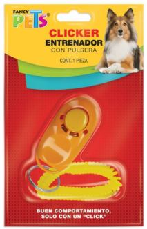 CLICKER ENTRENADOR CON PULSERA FANCY PETS