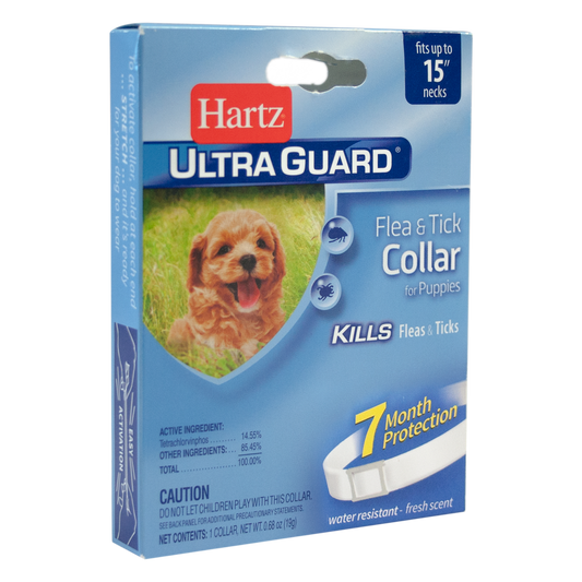 COLLAR ANTIPULGAS PARA CACHORRO 2 EN 1 HARTZ