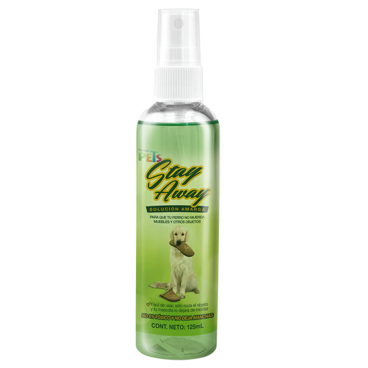 LOCIÓN AMARGA STAY AWAY P/PERRO 125 ML