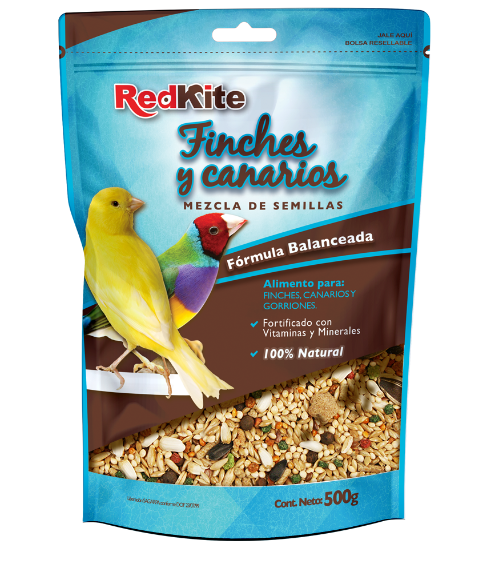 MEZCLA DE SEMILLA PARA FINCHES Y CANARIOS 500 G
