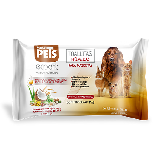 TOALLITAS HUMEDAS EXPERT - 40 PZAS