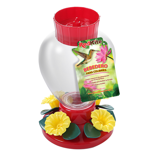 BEBEDERO ESFERA C/NARCISOS P/COLIBRI 1.2 L