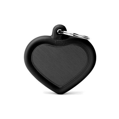 PLACA DE IDENTIFICACION EN FORMA DE CORAZON PARA MASCOTAS