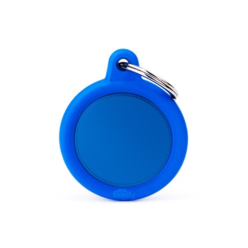 PLACA DE IDENTIFICACION EN FORMA DE CIRCULO PARA MASCOTAS