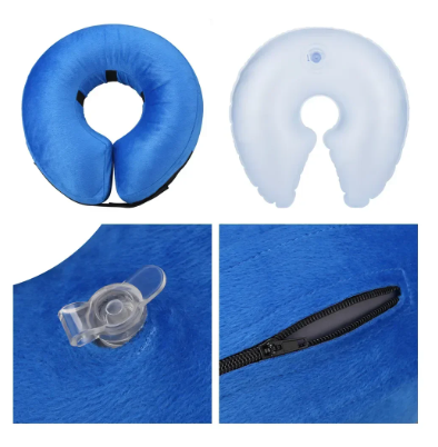 Collar inflable protector para perros y gatos