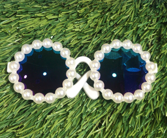 LENTES CON PERLAS CHICOS 8 CMS