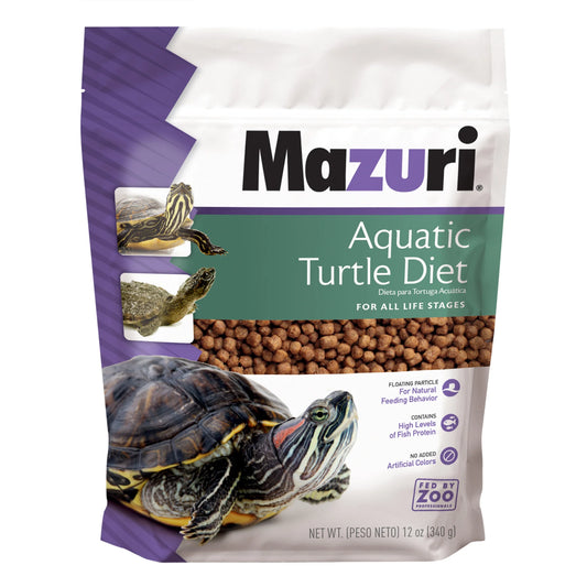 ALIMENTO MAZURI AQUATIC TURTLE DIET 450 G