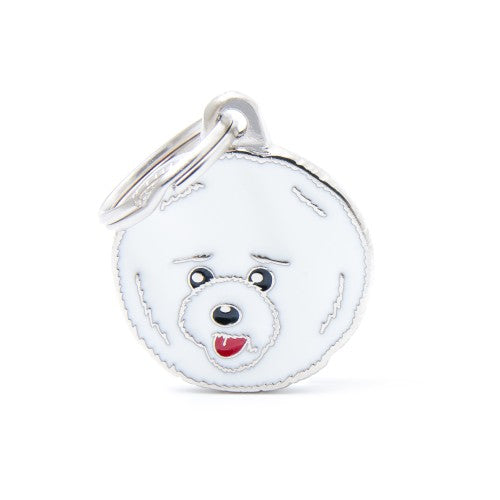 PLACA DE IDENTIFICACION BICHON FRISE