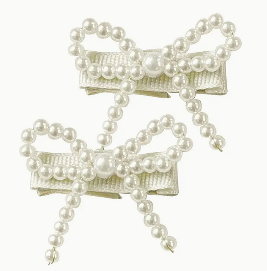 MOÑO DE PERLAS PARA PERRO
