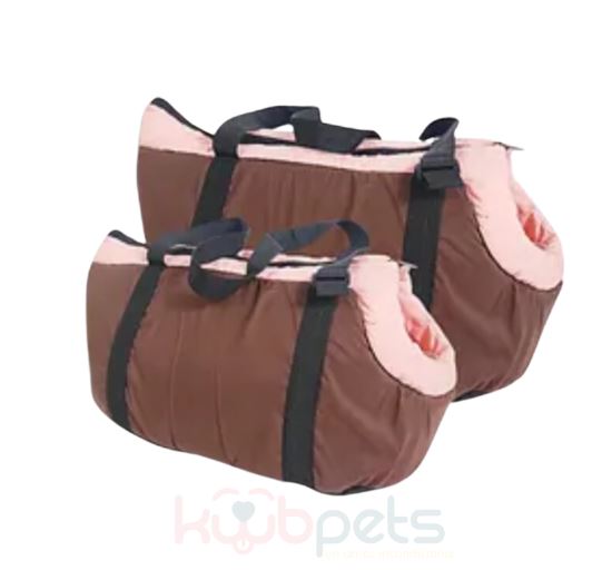 TRANSPORTADORA MARRON PARA PERRO