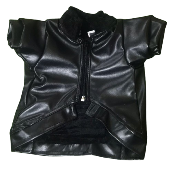 CHAMARRA HARLEY NEGRA Y ROSA