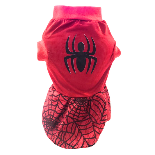 DISFRAZ DE HALLOWEEN PARA PERRO MODELO SPIDERMAN