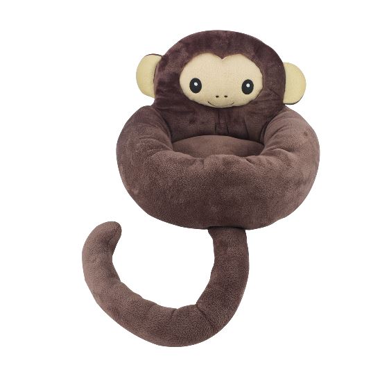 CAMA ANIMALITOS MONO FLANNEL