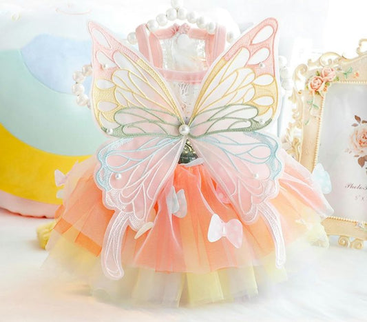 VESTIDO DE MARIPOSA
