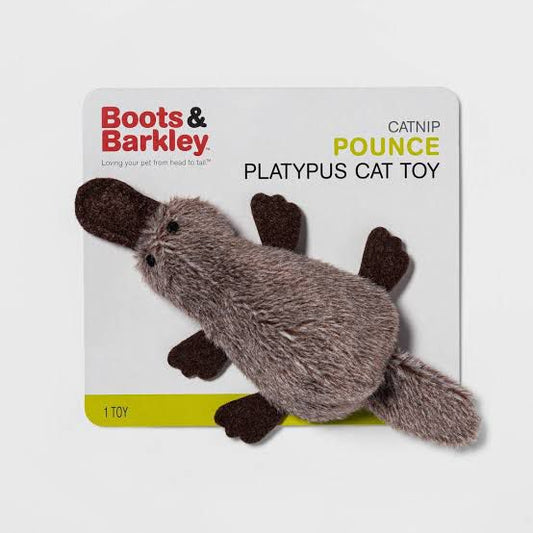JUGUETE PARA GATO EN FORMA DE ORNITORRINCO