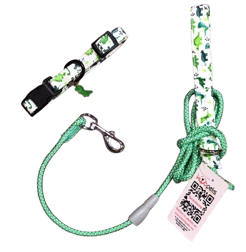 COLLAR CON CORREA ESTAMPADO