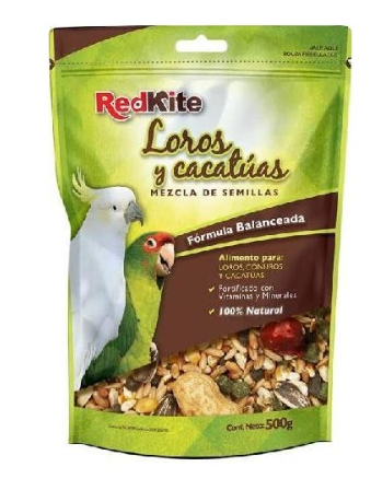 ALIMENTO PARA LOROS Y CACATUAS REDKITE 1 KG