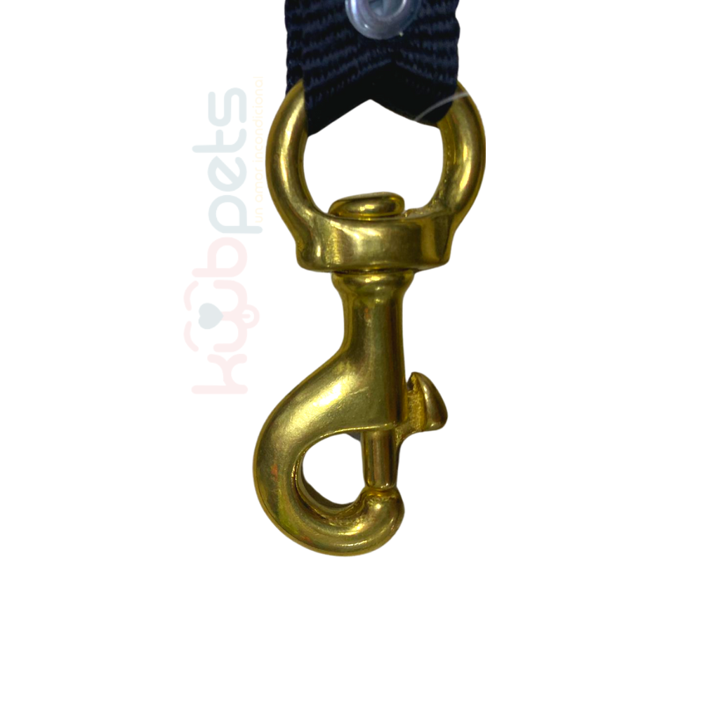 Correa de Nylon con Bandola de Bronce 1.20 mts