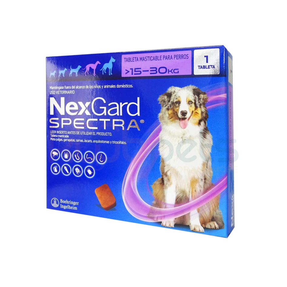 NEXGARD 1 TABLETA L 15.1 - 30 KG