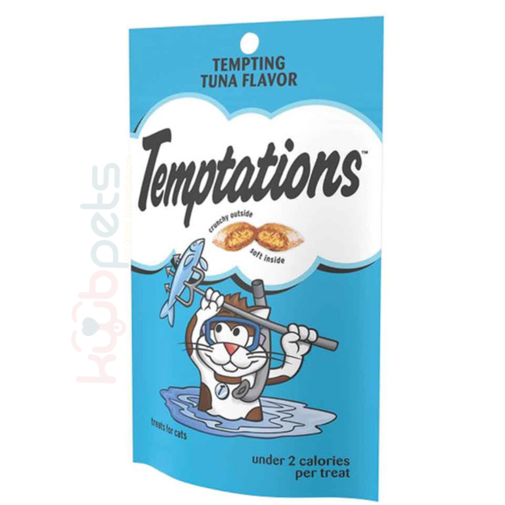 Premios para Gato Temptations sabor Tuna 48 grs
